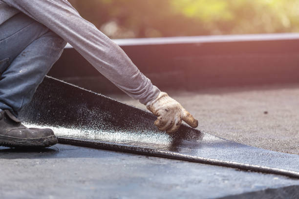 Professional Foundation Crack Repair technician working in Patchogue, NY